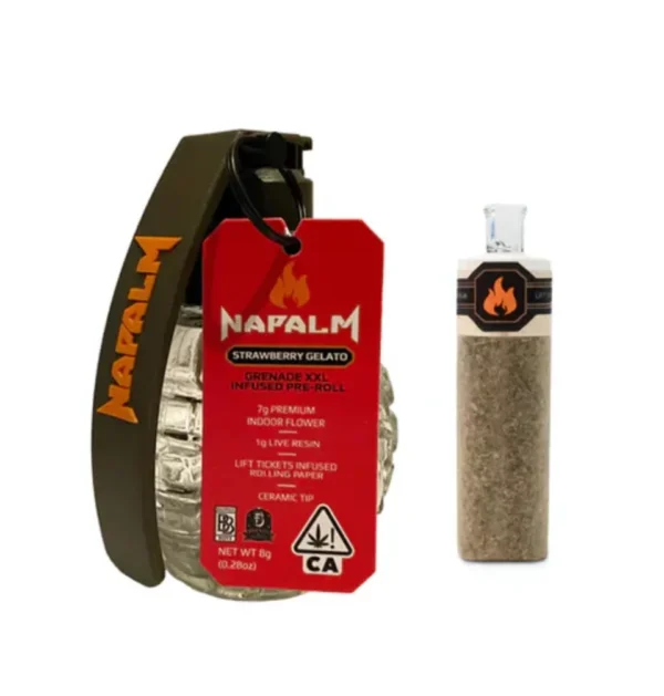 Napalm Strawberry Gelato Pre-roll